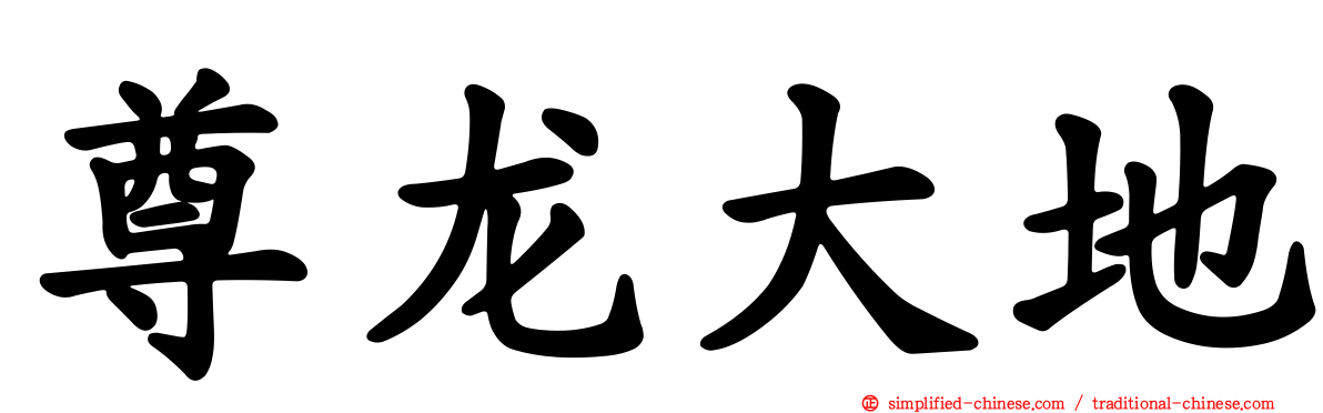尊龙大地