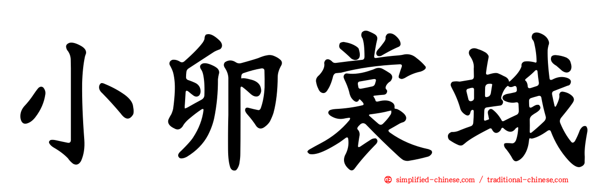小卵裳蛾