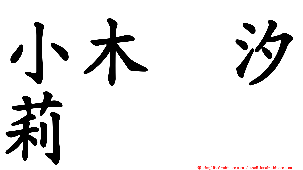 小木曽汐莉