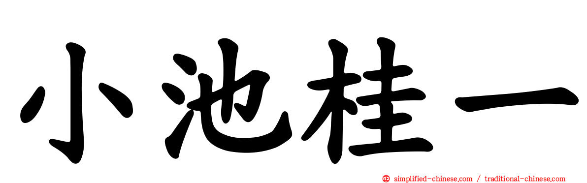 小池桂一