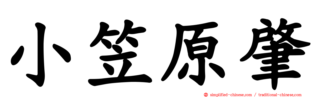 小笠原肇