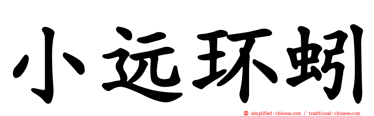 小远环蚓