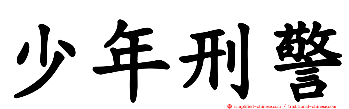 少年刑警