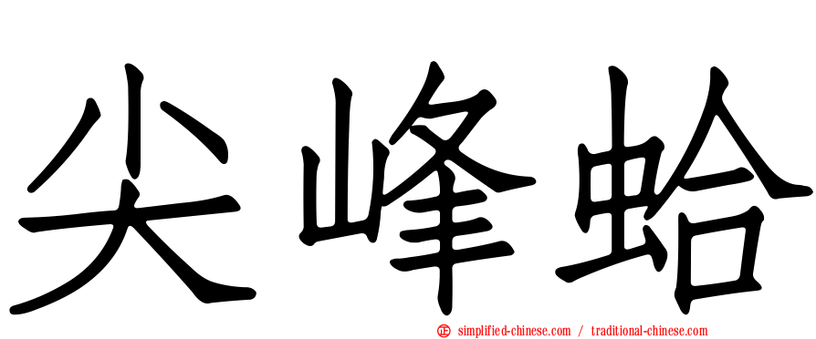 尖峰蛤