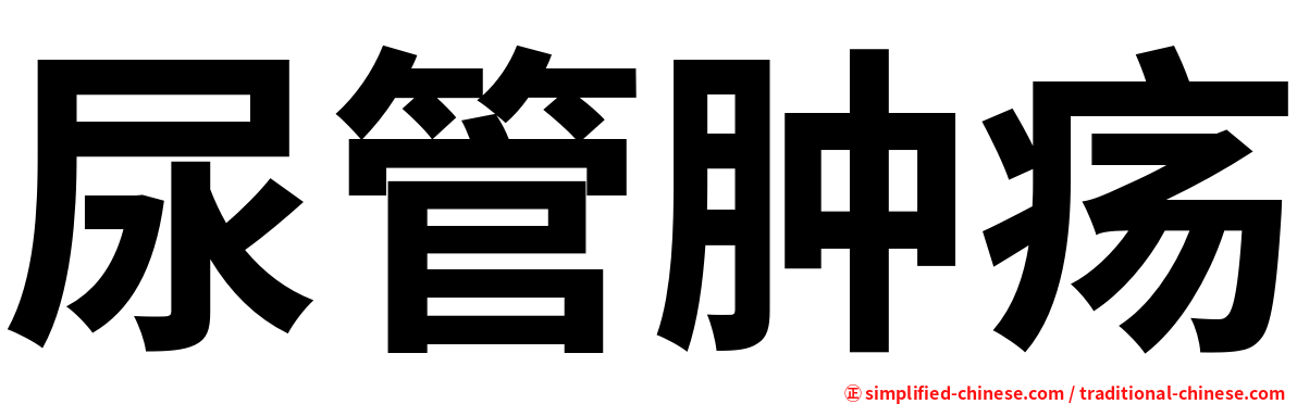 尿管肿疡