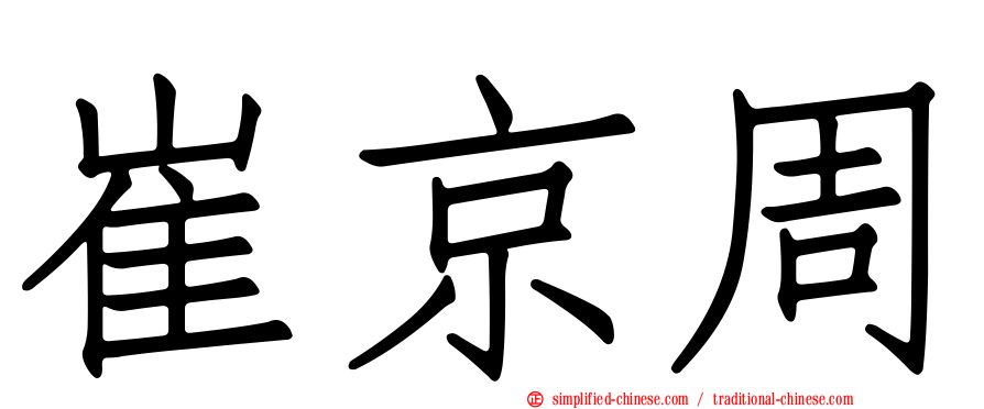 崔京周