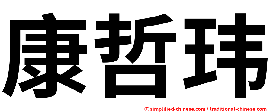 康哲玮