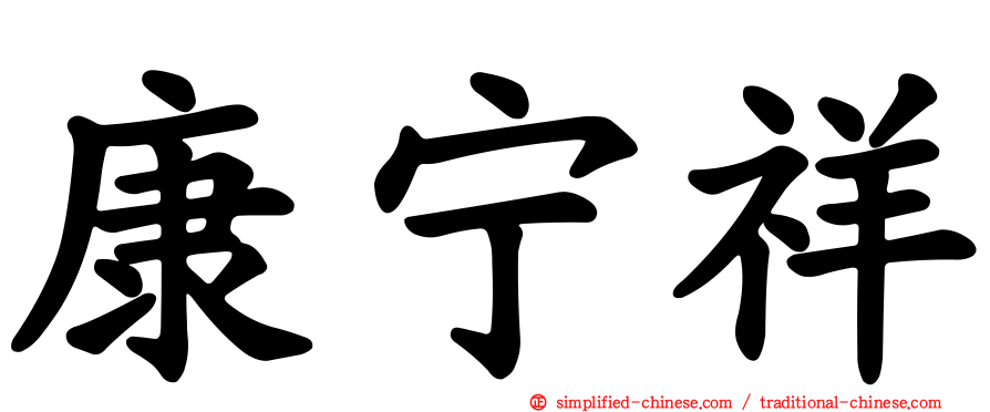 康宁祥