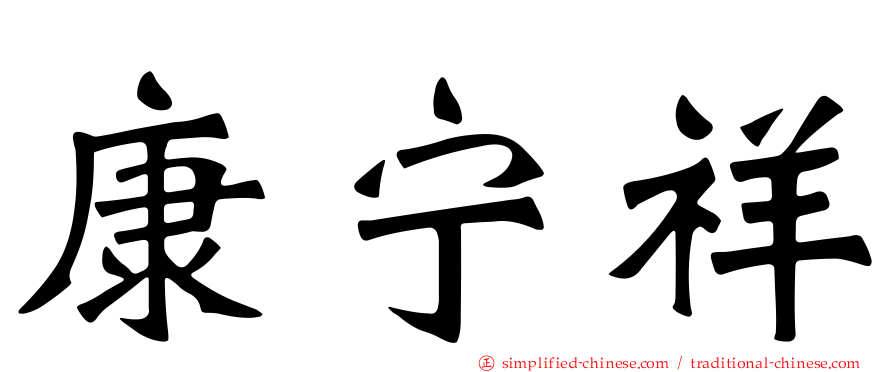 康宁祥