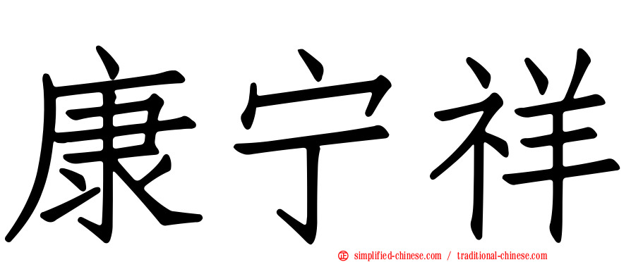 康宁祥