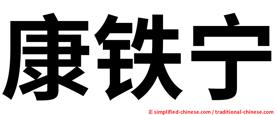 康铁宁