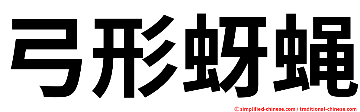 弓形蚜蝇