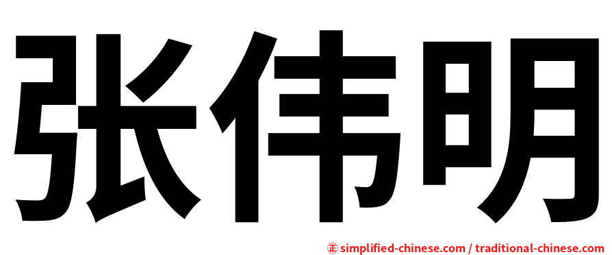 张伟明