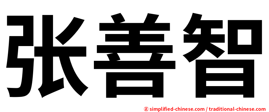 张善智