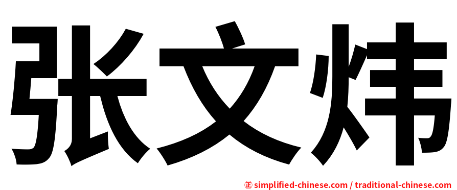 张文炜