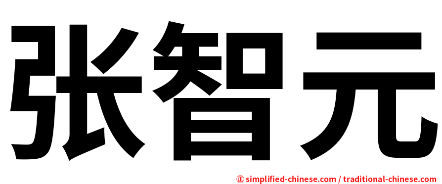 张智元