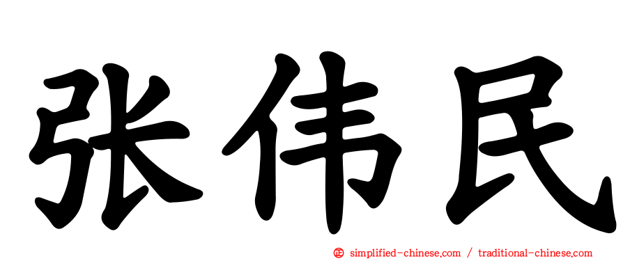 张伟民