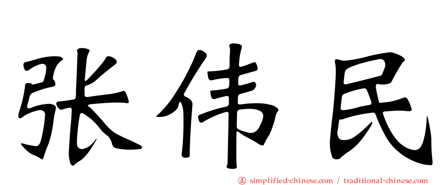 张伟民