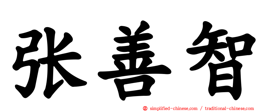 张善智
