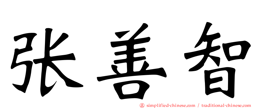 张善智