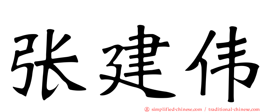 张建伟