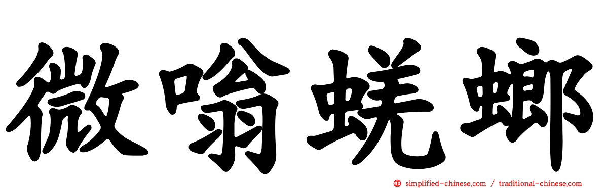 微嗡蜣螂