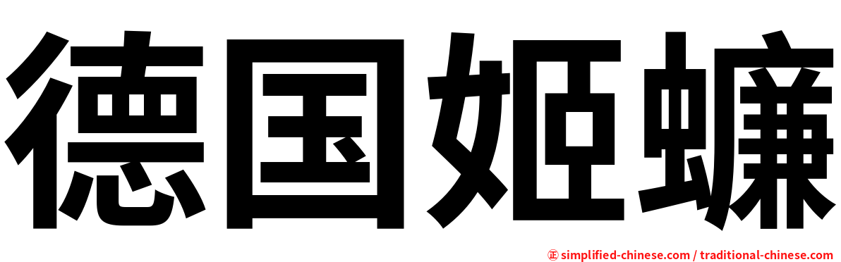 德国姬蠊