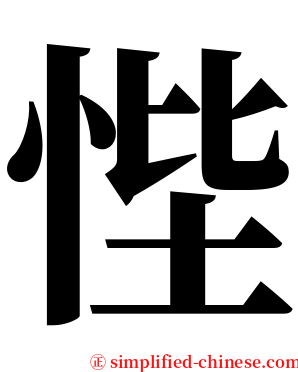 悂 serif font