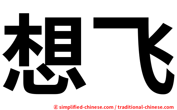 想飞