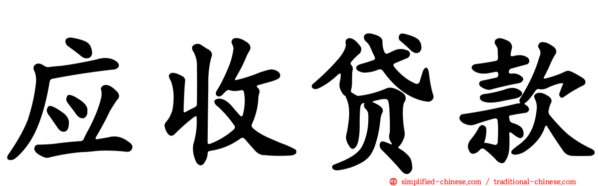 应收贷款