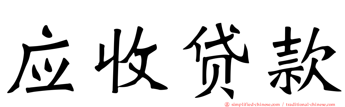 应收贷款