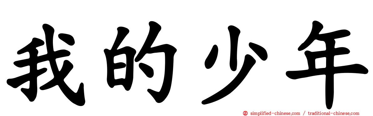 我的少年