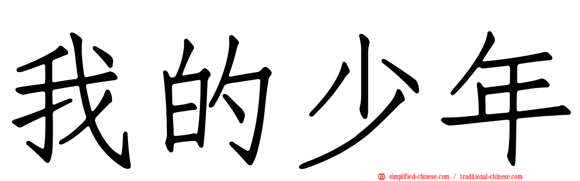 我的少年