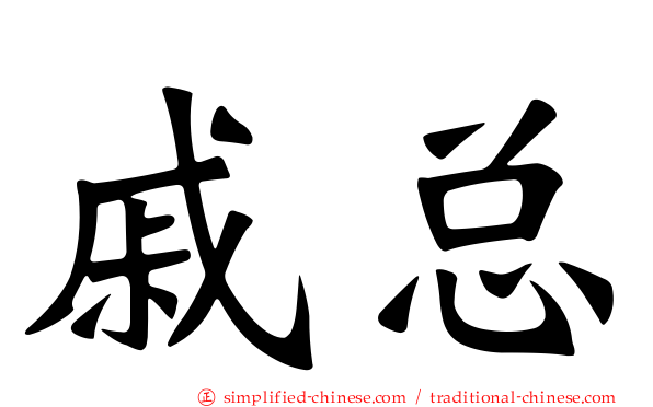 戚总
