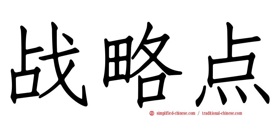 战略点