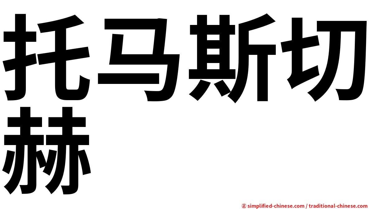 托马斯切赫