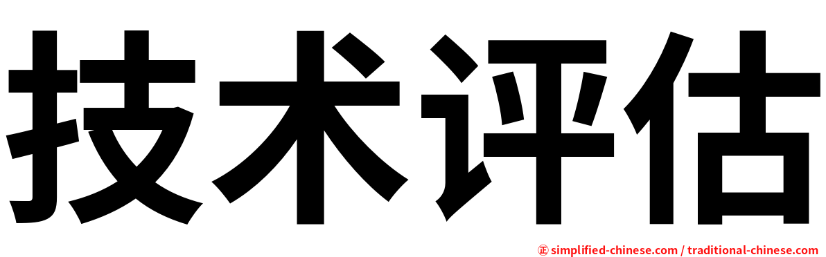 技术评估