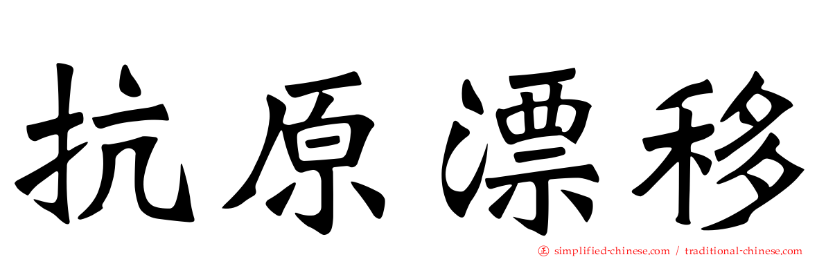 抗原漂移