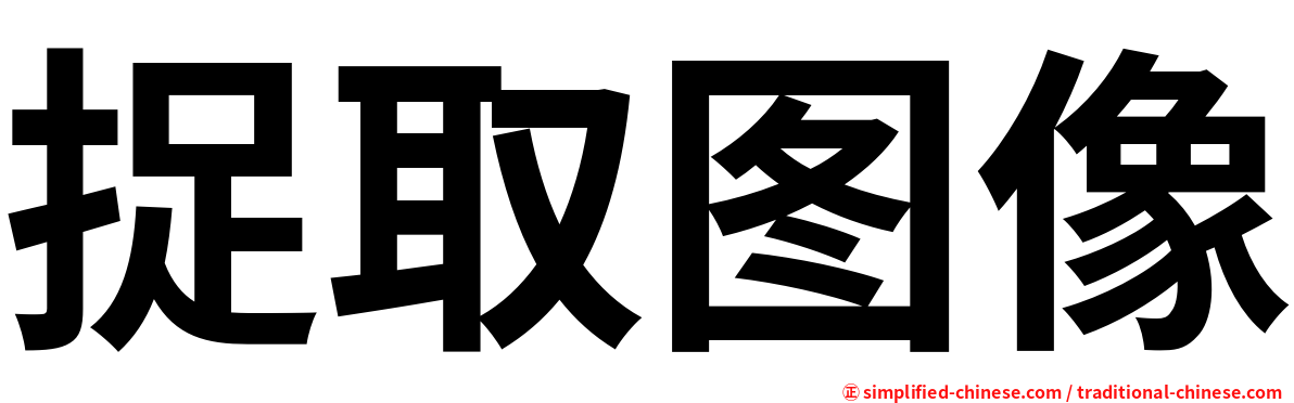 捉取图像
