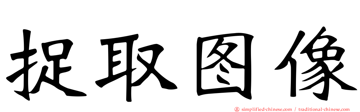 捉取图像