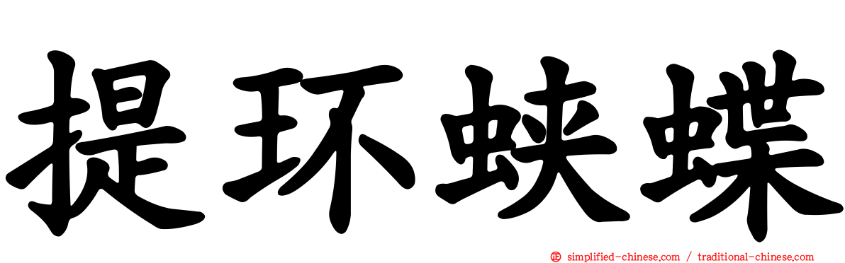 提环蛱蝶