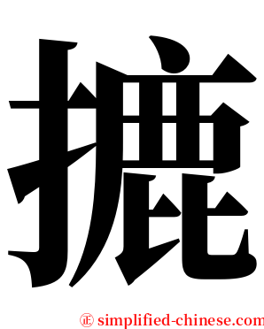 摝 serif font