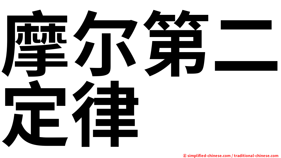 摩尔第二定律