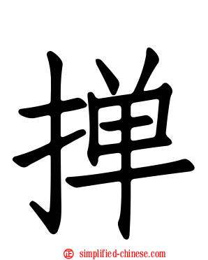 掸