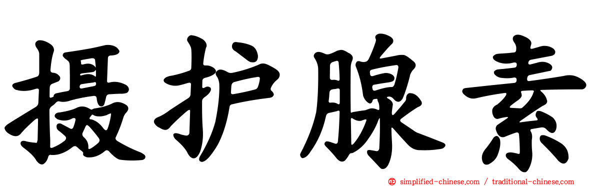 摄护腺素