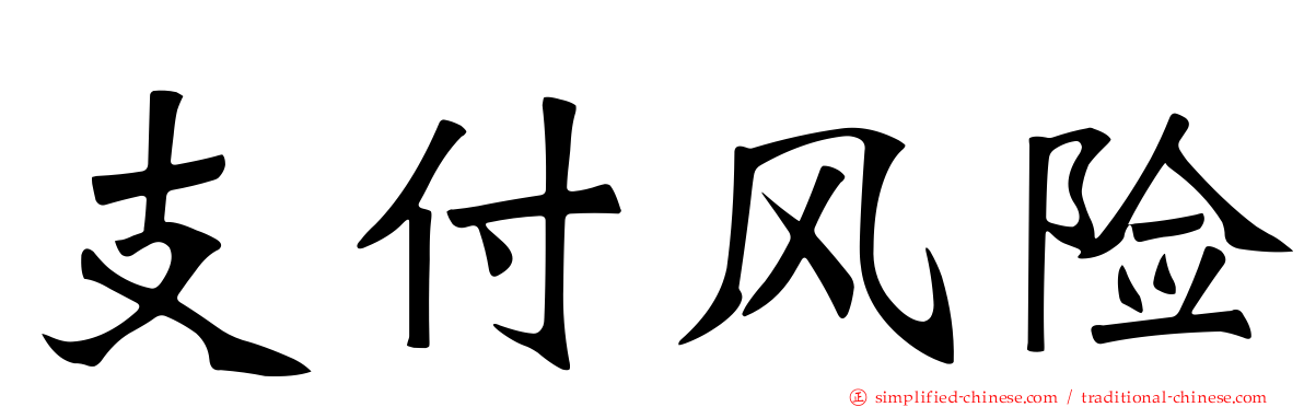 支付风险