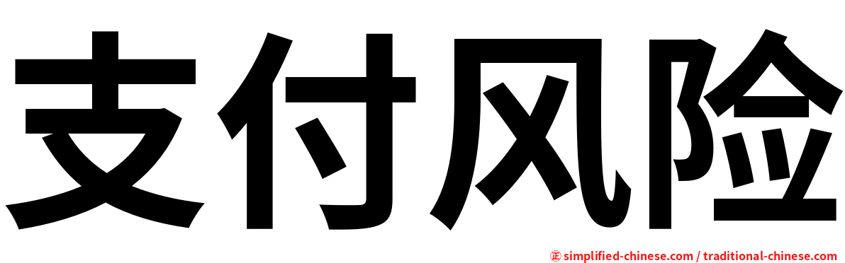 支付风险