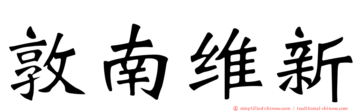 敦南维新