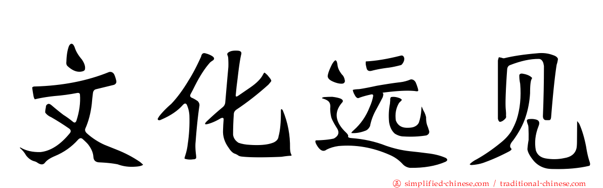 文化远见
