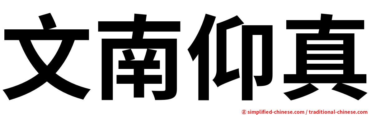 文南仰真